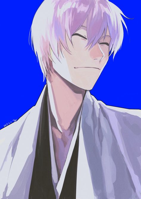 Gin Bleach, Gin Ichimaru, Bleach Fanart, Bleach Art, Jojo Anime, Bleach Manga, Bleach Anime, Pose Reference Photo, Handsome Anime Guys