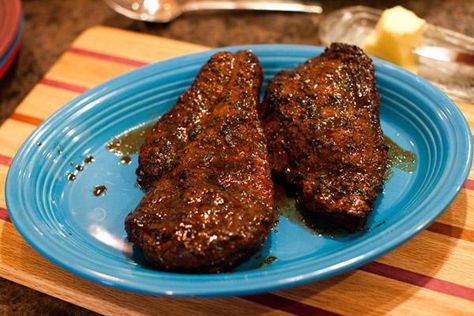 Moose Steak, Moose Recipes, Cooking Venison Steaks, Moose Meat, Steak Marinades, Alaskan Moose, Moose Meat Recipes, Venison Steak, Meat Marinade