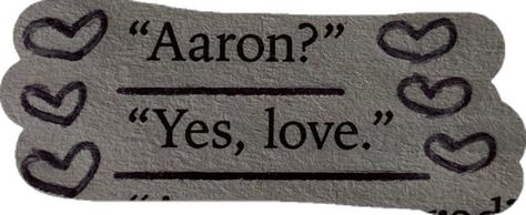 Aaron Yes Love