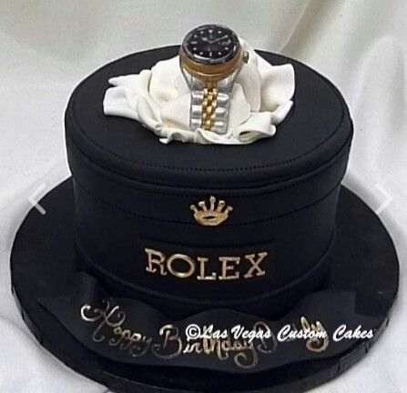 Rolex Cake, 30th Birthday Cakes For Men, Money Birthday Cake, Men Cakes, Birthday Cake For Boyfriend, Cake Design For Men, Cake For Him, Cake For Men, Cake For Boyfriend