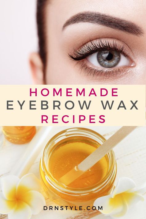 3 Simple Recipes for Home Eyebrow Waxing that include lemon and honey, with alternatives for sensitive skin. DIY hair removal is easy, safe, and budget-friendly! #diybeauty #homemadewaxforhairremoval #diywaxhairremoval #homeeyebrowwaxing #homewaxhairremoval #homewaxingrecipes #diy #homemade #eyebrowwax #homemade Diy Facial Wax Hair Removal, Homemade Eyebrow Wax Recipes, How To Remove Eyebrow Hair At Home, Homemade Wax For Hair Removal Diy, Homemade Hair Removal Wax Recipe, Diy Eyebrow Waxing At Home, Home Made Wax Hair Removal, Diy Eyebrow Waxing, Natural Wax Hair Removal