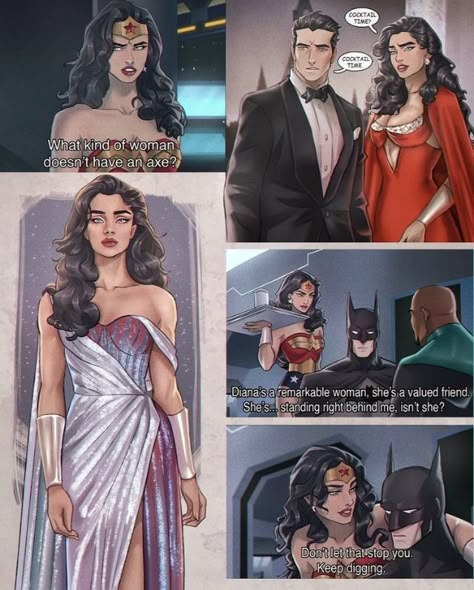 Dc Comics Funny, Batman Wonder Woman, Batman Funny, Dc Comics Superheroes, Dc Comics Artwork, Dc Memes, Dc Movies, Batman Family, Batman And Superman