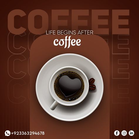 Coffee Poster Ideas, Coffee Graphic Design Poster, International Coffee Day Creative Ads, Coffee Day Creative Ads, Coffee Advertising Posters, Coffee Poster Design Ideas, Coffee Poster Design Graphics, Coffee Advertising Ideas, Coffee Creative Ads