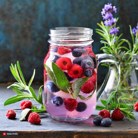 Refreshing Recipes: Wild Berry and Sage Infused Water Quench Your Thirst with These Delicious Wild Berry and Sage Infused Water Recipes Staying hydrated is essential for our overall health and well-being. However, drinking plain water can sometimes get boring and unappealing. That's where infused water comes in – a delicious and refreshing way to stay hydrated while also reaping the benefits of various fruits, herbs, and spices. One of the most popular infused water combinations is wild berry and sage. Not only does it taste delicious, but it also offers numerous health benefits. In this article, we will explore the world of wild berry and sage infused water, from its refreshing recipes to its incredible health benefits. Discover the Refreshing Benefits of Wild Berry and Sage Infused Water Berry Infused Water, Water Combinations, Detoxifying Drinks, Sage Benefits, Berry Water, Refreshing Recipes, Berry Drinks, Plain Water, Infused Water Recipes