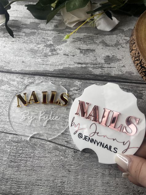 Nail Social Media, Nail Room Ideas Home, Nail Art Logo, Nail Logos Ideas, Nail Bar Ideas, Acrylic Business Sign, Nail Parlour, Nail Signs, Nail Room Ideas