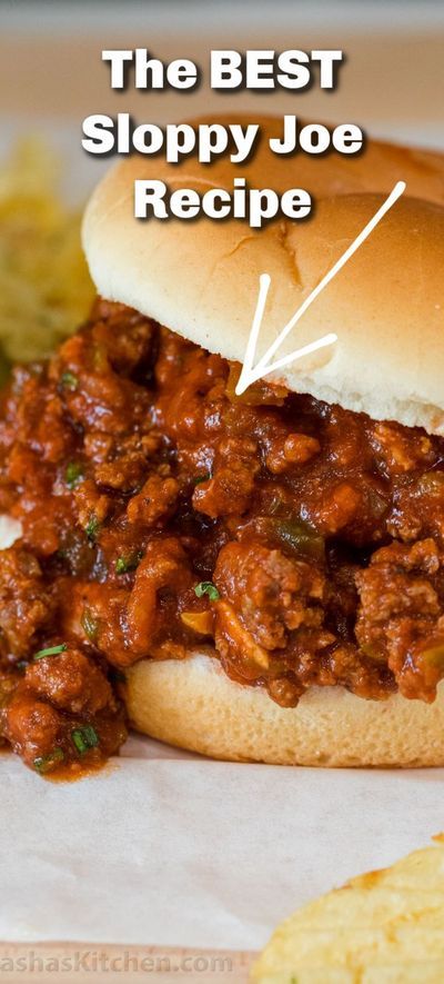 This contains: The BEST recipe for a homemade Sloppy Joe! Ground beef in a hearty tomato sauce on toasted hamburger buns. The perfect recipe for lunch or dinner. Best Sloppy Joe Recipe, Homemade Sloppy Joe Sauce, Sloppy Joe Recipe Easy, Homemade Sloppy Joe Recipe, Garlic Carrots, Sloppy Joe Recipe, Sloppy Joes Easy, Turkey Ideas, Carrots And Celery