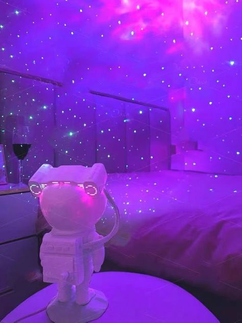 Astronaut Starry Sky Projector Galaxy Night Light, Planetarium Projector with Timer, Remote Control, Bedroom Ceiling Projection Lamp Space Bedroom Ideas, Thanks Universe, Bedroom Wishlist, Space Projector, Space Lights, Galaxy Night Light, Adult Bedroom Decor, Galaxy Room, Princess Bedrooms