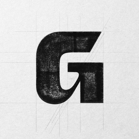 Logos & Typography -David Soto on Instagram: “⁣Blocky Cap G.⠀ ・・・⠀ #strengthinletters #typegang #typographyinspired #designinspiration #goodtype #logo #thedailytype #typespire…” The Letter G Design, One Letter Logo Design, G Typeface, G Typography Logo, G Design Letter, Blocky Typography, Round Typeface, The Letter A Design, G Letter Design