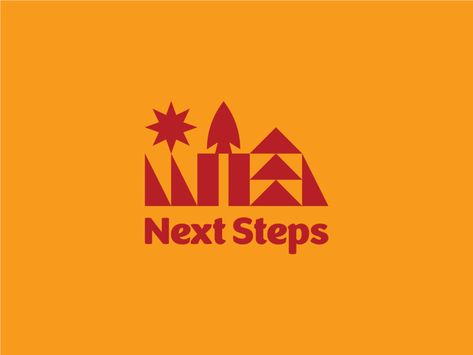 Next Steps Capital Campaign by Andrew Nolan for Malley Design on Dribbble Capital Campaign Design, Capital Campaign, Campaign Design, Logo Desing, Website Logo Design, Pizza Bar, Logo Design Inspiration Branding, Campaign Logo, Online Logo Design