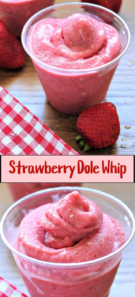 Diy Dole Whip At Home, Healthy Desserts Cool Whip, Watermelon Dole Whip Recipe, Creami Dole Whip Recipe, Ninja Creami Healthy Recipes For Kids, Strawberry And Cool Whip Recipes, Recipes Using Frozen Strawberries Desserts, Raspberry Dole Whip Recipe, Cool Whip Candy 3 Musketeers