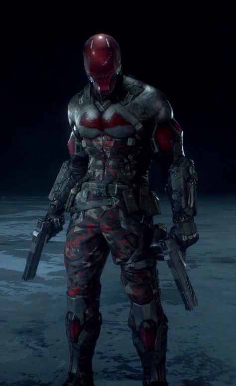 red hood Batman Arkham Knight Red Hood, Batman Arkham Knight Wallpaper, Red Hood Wallpaper, Red Hood Dc, Batman Red Hood, Red Hood Cosplay, Red Hood Comic, Batman Concept, Red Hood Jason Todd