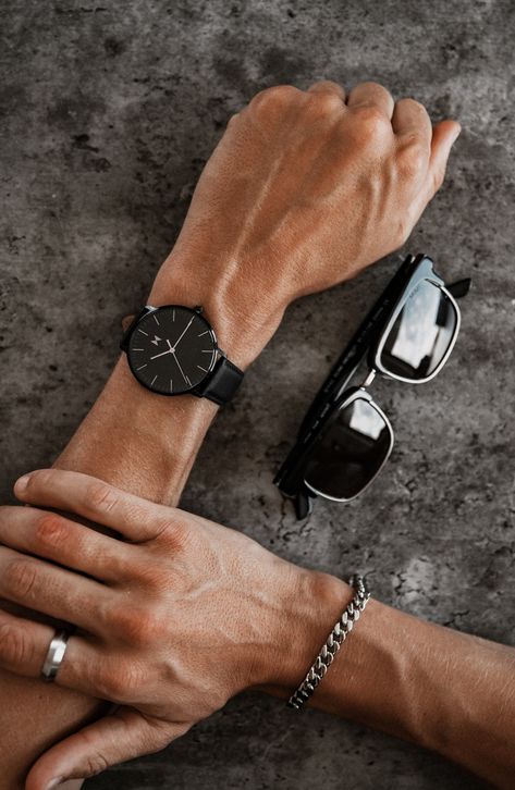 Elevate your style with our stunning wrist watch collection! ⌚✨ Click the link to explore a variety of elegant timepieces that perfectly blend fashion and functionality. Whether you’re looking for a classic design or a modern smartwatch, we have something for everyone. Don’t miss out—find your perfect wrist watch today! 😛❤️ Men Hand Accessories, Mens Wrist Accessories, Mens Watch Aesthetic, Man Accessories Aesthetic, Hand Watch Aesthetic, Man Watches Style, Watches For Men Aesthetic, Men’s Watch, Men Accessories Aesthetic