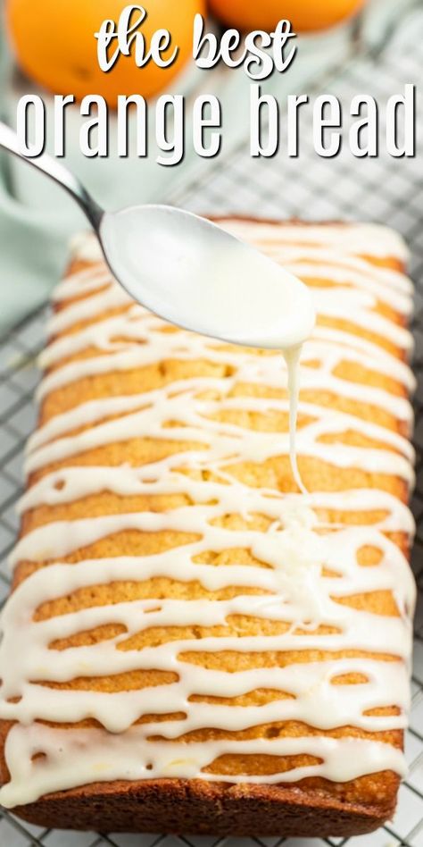 Creamsicle Recipes, Orange Bread Recipe, Orange Loaf, Orange Loaf Cake, Orange Bread, Slow Cooker Desserts, Best Bread Recipe, Loaf Recipes, Orange Creamsicle