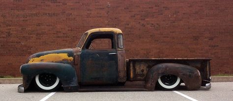 Bagged Trucks, Low Riding, Rat Rod Trucks, Shop Truck, Hot Rod Trucks, Old Truck, Gm Trucks, Chevy Pickups, Mini Trucks