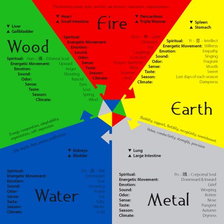 The Five Element Theory is the study of relationships in nature.  This theory is one of the major systems of thought within Traditional Chinese Medicine.  It is used in varying degrees by... Element Chart, Taste Sense, Depth Of Knowledge, 5 Elements, Fifth Element, Acupressure Points, Healing Arts, Les Chakras, Traditional Chinese Medicine