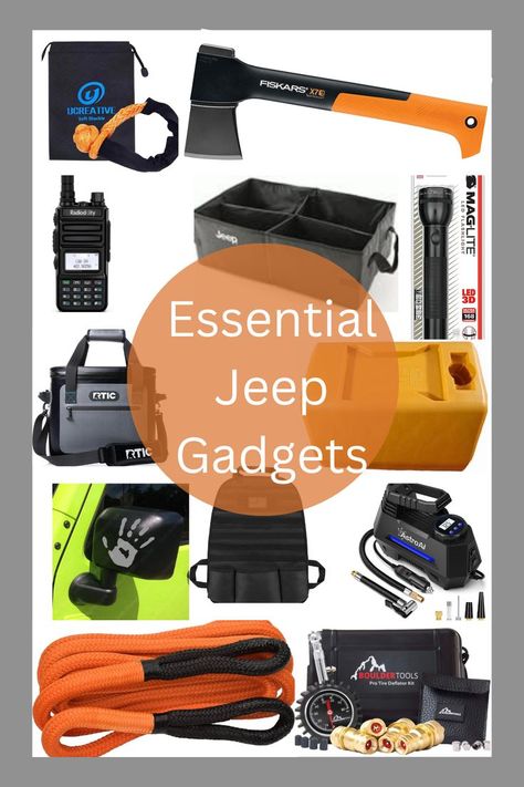 We love our Jeeps. And there are many people out there just like us. Here is a list of the TOP Essential Jeep Gadgets Jeep Lover Gifts, Man Cave Must Haves, Jeep Xj Mods, Jeep Gifts, Mens Gadgets, Old Jeep, Jeep Wrangler Yj, Jeep Xj, Jeep Lover