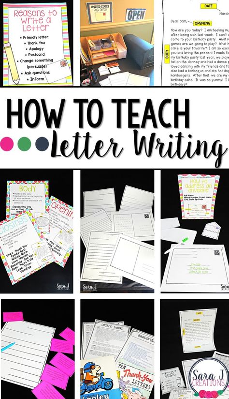 Art Ideas For The Classroom, Picture Book Ideas, Letter Writing Kindergarten, Letter Writing For Kids, Hands Writing, Letter Writing Activities, Persuasive Letter, Letter Composition, Friendly Letter Writing