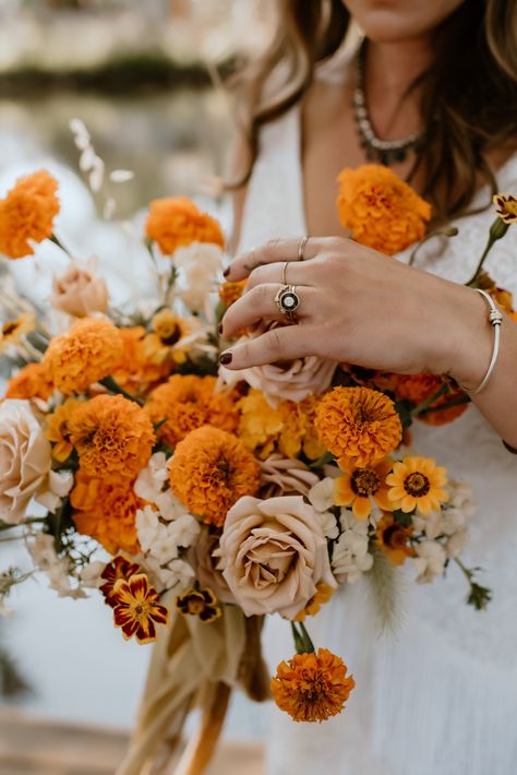 Megan and Chris got married in her parent's backyard on their ranch in the high desert in Bend, Oregon. Full of marigolds and vintage style, their day featured her vintage blue truck and boho fringe wedding dress. Documentary photography. Blurry photography. Editorial photography. Blurry Photography, Latin Wedding, Marigold Wedding, Fringe Wedding Dress, Neutral Wedding Flowers, Earthy Wedding, Indie Wedding, Blue Truck, Boda Mexicana