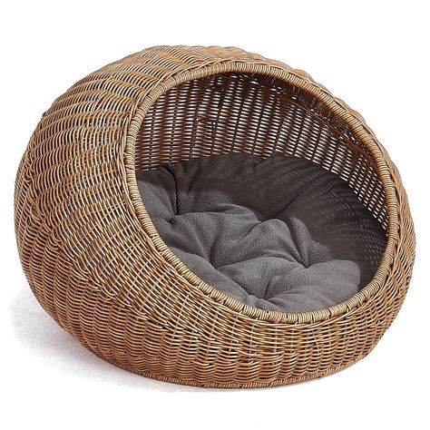 Wicker Bed, Wicker Cat Bed, Cat Hideaway, Cat Wash, Modern Cat Bed, Cat Lounge, Cat Basket, Cat Stands, Indoor Pets