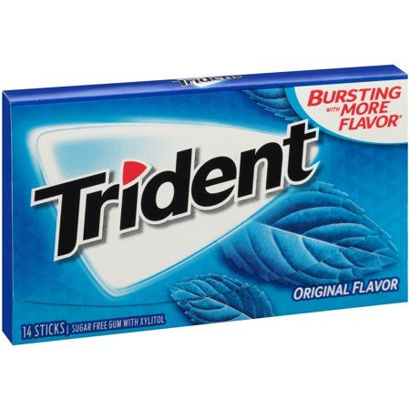 Extra Peppermint Gum, Trident Gum, Spearmint Gum, Wrapped Sticks, Gum Flavors, Mint Gum, Light Dragon, Sugar Free Gum, Tim Tam