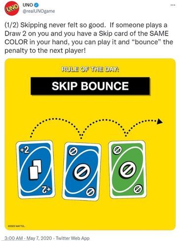 UNO confirms rules of game about skipping turns and the plus two card | Kidspot Spicy Uno Rules, Uno Rules, Flow Charts, Uno Card, Homecoming Court, Friendship Over, Uno Cards, Crazy Games, Game Quotes