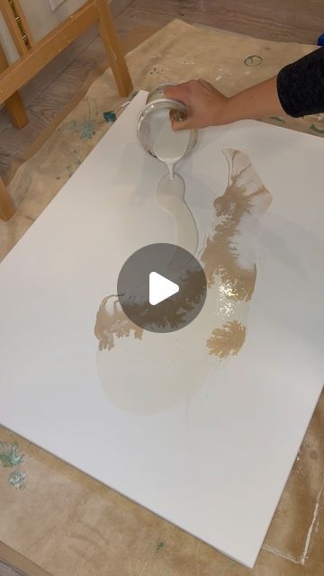 Quick Abstract Painting, Abstract Paint Pour, Abstract Pour Painting, Acrylic Fluid Art Ideas, Flow Painting Techniques, Modern Painting Ideas, Pour Painting Ideas, Art Diy Canvas, Abstract Flower Painting Acrylic