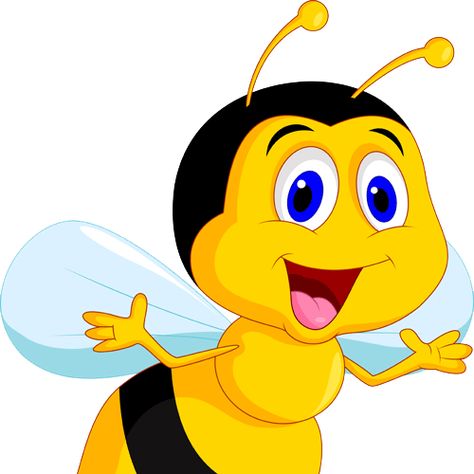 Cartoon Honey Bee Clip Art | Honey Bee Animated - ClipArt Best Honey Bee Cartoon, Bee Cartoon, Bee Classroom, Bee Printables, Bee Pictures, Cartoon Bee, Garden Insects, Banner Printing, Bee Theme