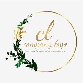 Round Logo Design Circles, Business Stickers Logo, Circle Logo Template, Landscape Logo, Free Business Logo, Circle Logo Design, Business Flyers, Square Logo, Promotional Flyers