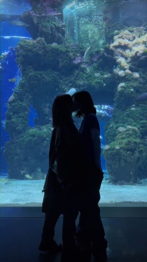 #wlw #date #girlfriends #lovers #lesbiancouple #sapphic Girls In Love With A Girl Aesthetic, Girlfriend Asethic, People In Love Aesthetic, Ally + Core + Aesthetic, Girl Relashionships, Aquarium Date Wlw, Nblnb Couple Aesthetic, Cute Things To Do With Your Girlfriend, Queer Platonic Relationship Aesthetic