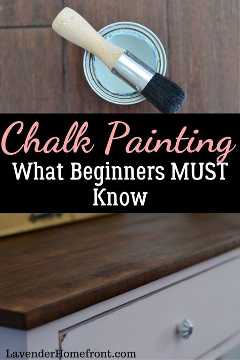 How To Chalk Paint, Chalk Paint Dresser, Chalk Paint Furniture Diy, Billy Regal, Chalk Paint Recipe, Painting Wood Furniture, Furniture Painting Techniques, Chalk Paint Projects, Chalk Paint Colors