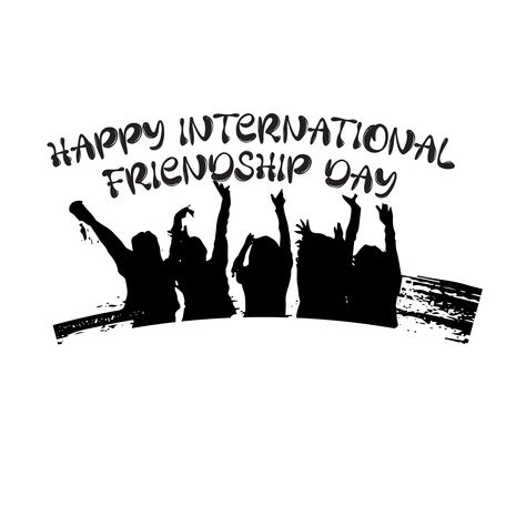 International Friendship Day, Happy Friendship, Happy Friendship Day, Friendship Day, Typography