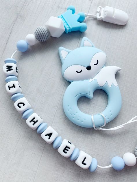 Personalized Pacifier Clip Holder Custom Name Soothing Clip | Etsy Boy Pacifier, Newborn Baby Boy Gifts, Baby Pacifier Holder, Pacifier Clip Holder, Baby Pacifiers, Must Have Products, Personalized Pacifier, Baby Clips, Soother Clips