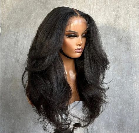 Brazilian Real Human Hair Wig 24 Inches, 180% Density, 13x4 Lace Frontal - Etsy Bosnia and Herzegovina European Hair, Human Wigs, Lace Closure Wig, Closure Wig, Brazilian Human Hair, Real Human Hair, Straight Wig, Wigs For Black Women, Brazilian Hair