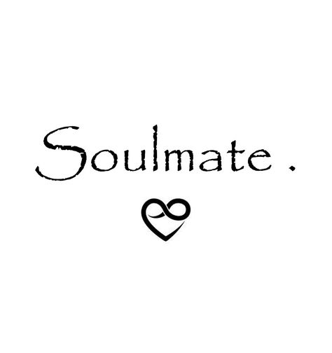 That would be a cute tattoo for his and her! Solemate Tattoos, Twin Souls Tattoo, Soul Mates Quotes, Soulmates Tattoo, True Love Tattoo Ideas, Soulmate Tattoo Ideas, My Love Tattoo, Soulmate Symbol, Soul Mate Tattoo Ideas