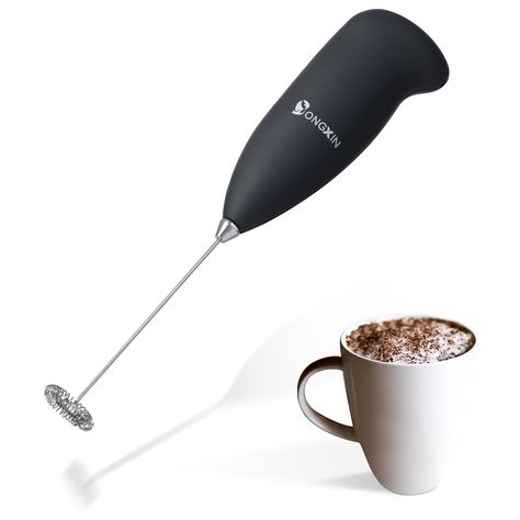 Electric Milk Frother,Handheld Foam Maker for Lattes Cappuccino Matcha.Drink Mixer for Hot coco Portable Mini Foamer for Mela Matcha Drink, Electric Milk Frother, Fruit Wine, Hot Coco, Drink Mixer, Frothing Milk, Coffee Enthusiast, Milk Frother, Coffee And Tea Accessories