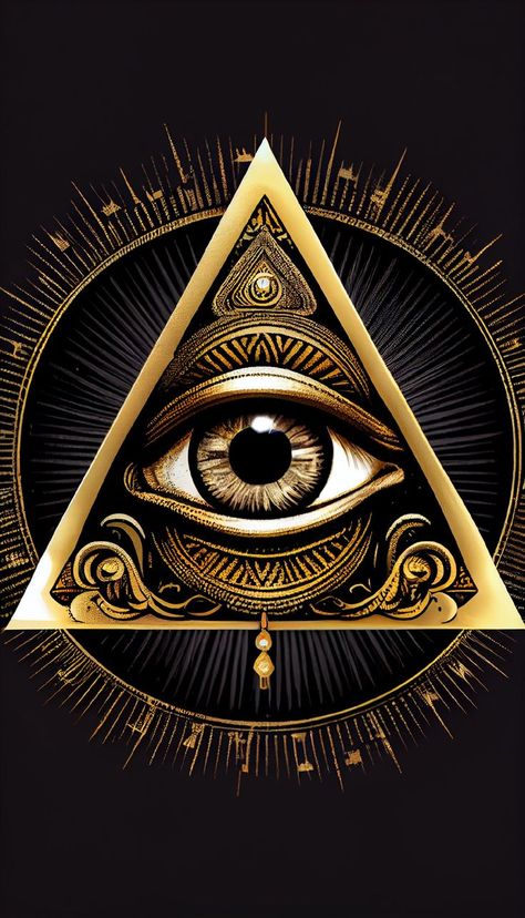 Spiritual Art Painting, Egyptian Goddess Art, Starověký Egypt, Masonic Art, Egypt Concept Art, Pyramid Eye, Yin Yang Art, Eyeball Art, Egypt Tattoo