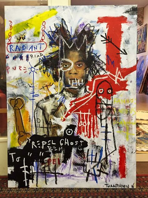 Jean-michel Basquiat Paintings, Jean Basquiat, Jm Basquiat, Jean Michel Basquiat Art, Basquiat Paintings, Basquiat Art, Neo Pop, A Level Art Sketchbook, Michel Basquiat