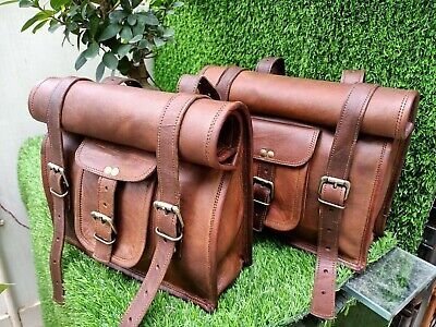 Motorbike Motorcycle Saddle Bag Real Leather Tool Two Side Pannier Luggage Bags | eBay Leather Motorcycle Saddlebags, Leather Christmas, Motorcycle Saddlebags, Side Bag, Leather Saddle Bags, Denim Pocket, Motorcycle Leather, Bike Bag, Wedding Bag