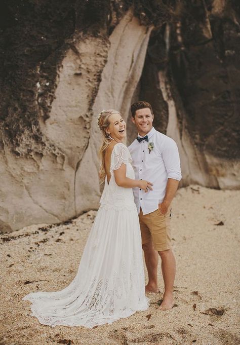 Beach Wedding Groom Attire Ideas / http://www.himisspuff.com/beach-wedding-groom-attire-ideas/ Beach Wedding Clothes For Groom, Beach Elopement Groom Attire, Grooms Beach Wedding Attire, Beach Wedding Groom Attire, Hawaii Photoshoot, Beach Groom, Grooms Outfit, Beach Wedding Groomsmen, Beach Wedding Groom