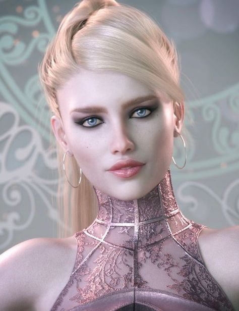 Rose HD and Expressions for Genesis 8 Female | 3D Character for Daz Studio #3dmodel #dazstudio Rose Hd, Rosé Hd, Character Female, Drawing Female Body, Skin Tint, Beauty Spot, Daz 3d, Daz Studio, The Perfect Girl