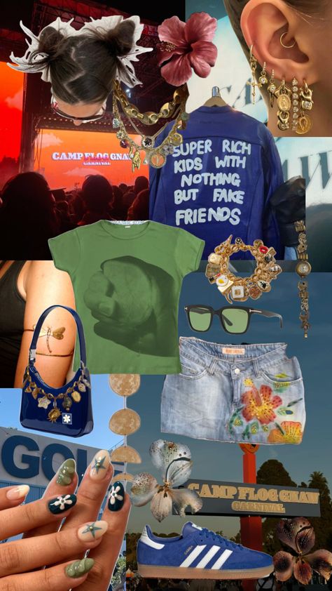 Camp flog gnaw 2024 outfit inspo#fashion #music #tylerthecreator #campfloggnaw #floggnaw #lineup #musicfestival #ootd Camp Flog Gnaw, Golf Wang, Fake Friends, Fashion Music, Tyler The Creator, Cute Simple Outfits, Festival Outfits, Simple Outfits, Music Festival