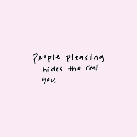 Let the real you shine! ✨ #thursdaythoughts #staybalanced People Pleaser Healing, People Pleaser Quotes Aesthetic, Not Being A People Pleaser, Not A People Pleaser Quotes, Dont Be A People Pleaser Quotes, People Pleasing Aesthetic, People Pleasing Quotes Recovery, No People Pleasing, Emotionally Immature People