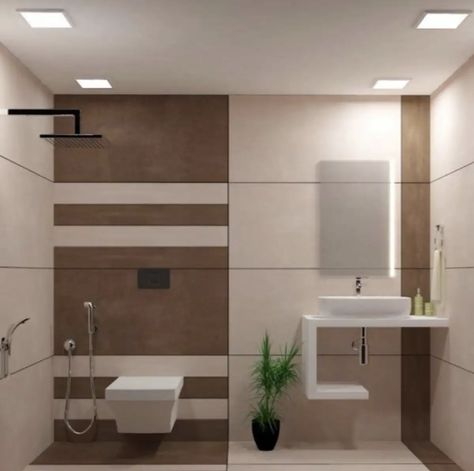 Bathroom Wall Tiles Pattern Design, Tiles Fitting Ideas, Bathroom Tiles Pattern Wall, Bathroom Tail Design, Toilet Tile Pattern, Bathroom Tile Patterns Wall, Toilet Tiles Design Small Bathrooms, Toilet Tile Design, Bathroom Tiles Design Ideas Patterns