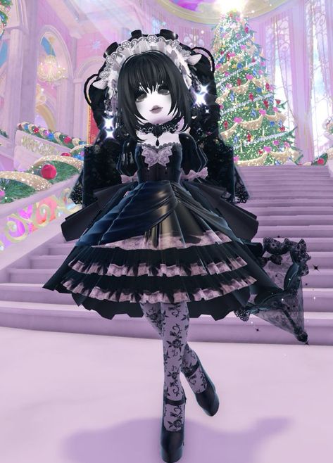 Outfit Idea Royale High, Royale High Anime Outfits, Outfit Royale High Ideas, Hatsune Miku Royale High, Gyaru Fashion Royale High, Goth Rh Outfits, Gothic Royale High Outfit, Royale High Anime, Goth Royale High