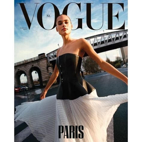 Photography • Instagram Vogue Netherlands, Model Jeans, Vogue Magazine Covers, Vogue Covers, March 2024, Fresh Face, Vogue Magazine, Fashion Editor, Vogue Paris