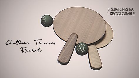 Tennis Net, Sims4 Cc, Ts4 Cc, Sims 4 Custom Content, Custom Content, Table Tennis, Tennis Racket, Sims 4, Tennis