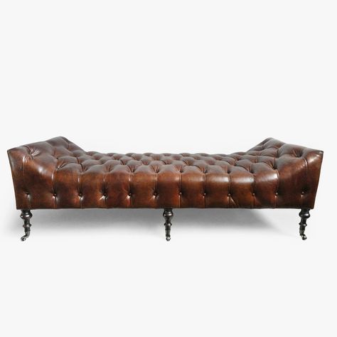 Weird Houses, Mid Century Modern Recliner, Oversized Chaise Lounge, Tuscan Furniture, Tufted Chaise Lounge, Leather Chaise Lounge, Leather Chaise Sectional, Bench Sofa, Dining Table Round