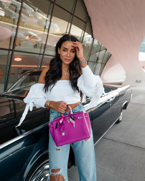 How I Got My Hermes Birkin Bag | Glam & Glitter Pink Bags Outfit, Hermes Kelly 25, Hermes Birkin 25, Glam And Glitter, Grey Outfit, Hermes Handbags, My Health, Hermes Bags, Casual Fall Outfits