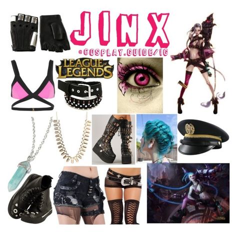 Jinx Inspired Outfit, Jinx Outfit, Jinx Aesthetic, Shoots Ideas, Outfit Polyvore, Zen Room, Identity Crisis, 2000s Clothes, Celtic Jewelry