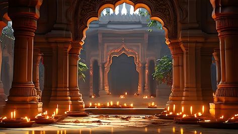 Temple Background For Editing, Mandir Background, Lanterns Background, Devotional Background, Indian Aesthetic Wallpaper, Photography Logo Hd, Temple Background, Indian Background, गणपती बाप्पा